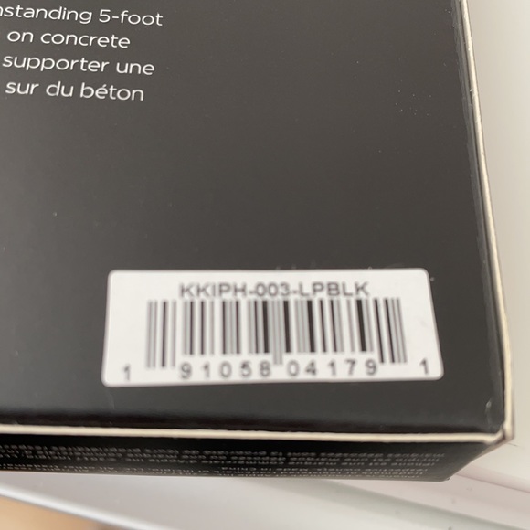 KENDYL & KYLE IPHONE X PROTECTIVE CASE BLACK LACE - Picture 15 of 15